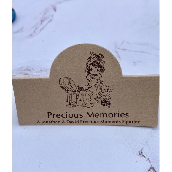 Precious Moments "Precious Memories" E-2828, Enesco, 1983, so cute. - Picture 10 of 12